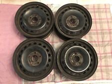4x 15“ Stahlfelge Felge Saab 900 9-3 Fergat 6Jx15H2 ET49 5x110