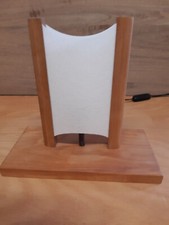 Tischlampe aus Apfelbaumholz