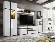 Wohnwand Wohnzimmerset Weiß +