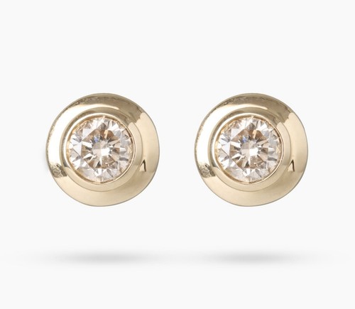 Brillant ohrstecker gold 375 - brillant,