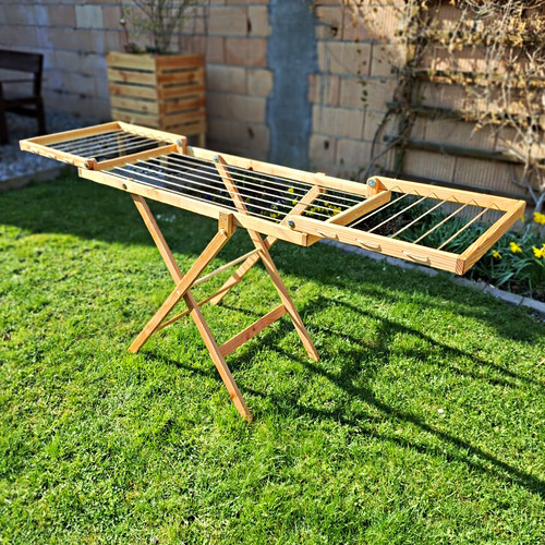 Holz wäscheständer klappbar - holz,