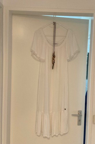 Sommer kleid weiß - weiß,, gr.