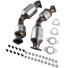 2x Exhaust Catalytic Converter