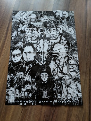 2012 wacken woa poster - 2012,