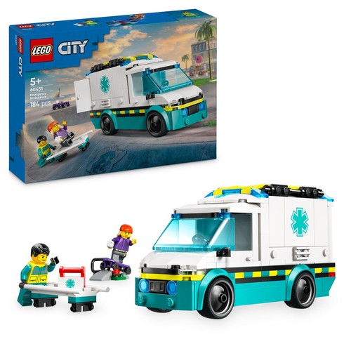 Lego city rettungswagen - rettungswagen,