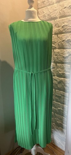 Comma plissee kleid - kleid, 42,