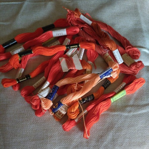 Stickgarn sticktwist 20x - stickgarn,