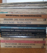 LPs Vinyl Schallplatten Operette Oper Klassik