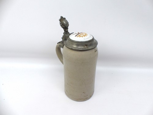 Alter bierkrug zinndeckel - alter,