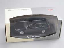 Minichamps Audi A4 Avant B6 2000 Mingblau Modellauto 1:43 in OVP Dealer Edition