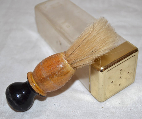 Vintage puderdose mit - vintage,