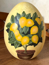 Zitrone  Dekoei Ei Deko