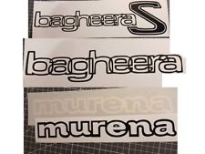 Aufkleber MURENA BAGHEERA Matra Monogramm vorne hinten