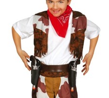Kinder 2x Cowboy Waffen IN