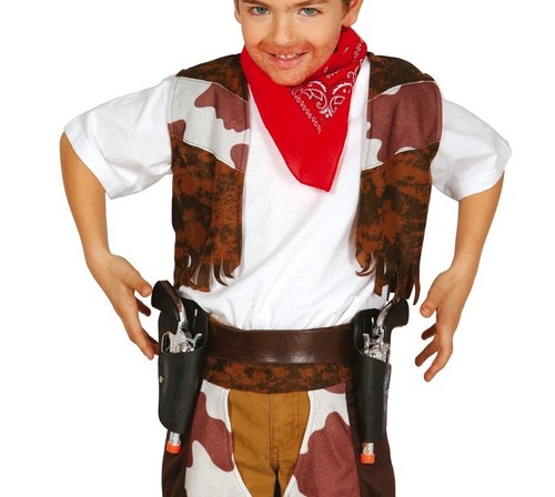Kinder cowboy waffen - 2x,
