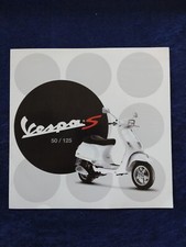 Vespa S125 S50 Prospekt 2007