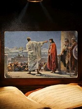 Antikes Bild Heilige Schrift