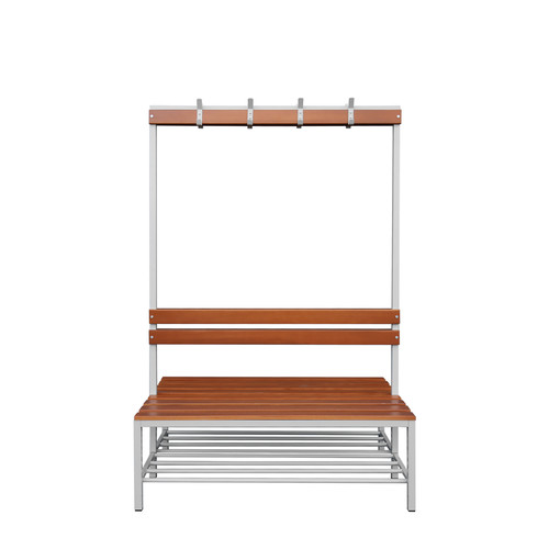 Sitzbankgarderobe mit
