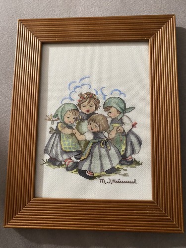 Stickbild hummel mit - stickbild, j.