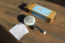 Handbrause Marsala Ø 13 cm mit LED Beleuchtung 3 fach verstellbar chrom (Neu)