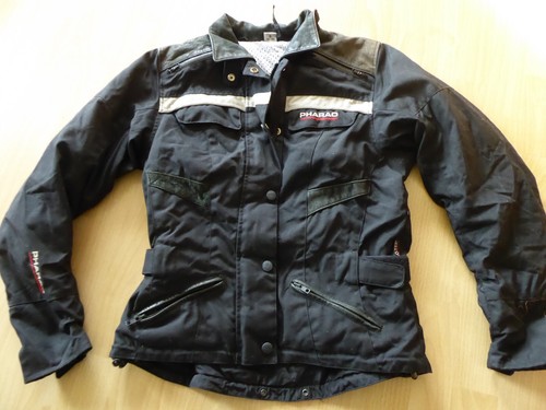 Textil motorradjacke mit - textil-motorradjacke, leder