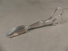 Vintage gebäckzange linien - vintage,