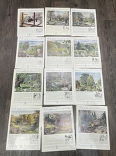 Complete 1957 Set 12 Full Page