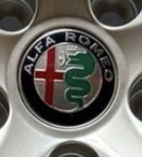 4x ORIG Alfa Romeo Nabendeckel