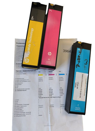Tinte 976yc l0s29yc l0s30yc - hp,