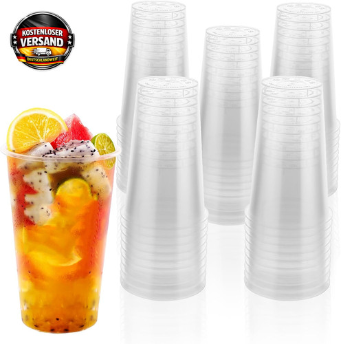 Stück plastikbecher 500ml - stück, plastikbecher,