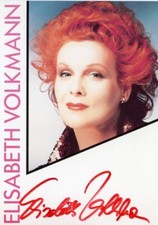 Elisabeth volkmann signed - elisabeth,