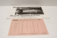 Märklin Katalog 1951 Die