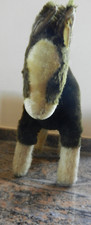 Steiff Stofftiere Pferd-Vintage, 1970-80* dunkelbraun *Stehend- 21x26x17cm