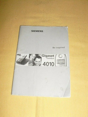 Siemens gigaset comfort - gigaset,