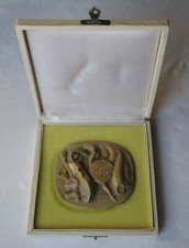 GDR ceramic plaque 10 years