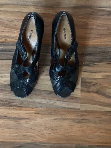 Peeptoes schwarz marke - peeptoes,