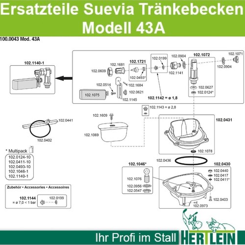 Ersatzteile suevia - ersatzteile,