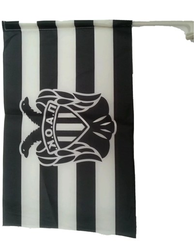 Paok thessaloniki autofahne - paok,