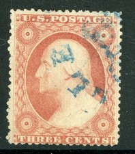 USA 1857 Washington 3¢ Dull