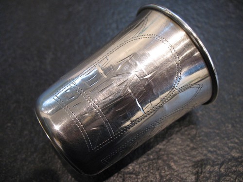 Becher silber 875 russland - becher,