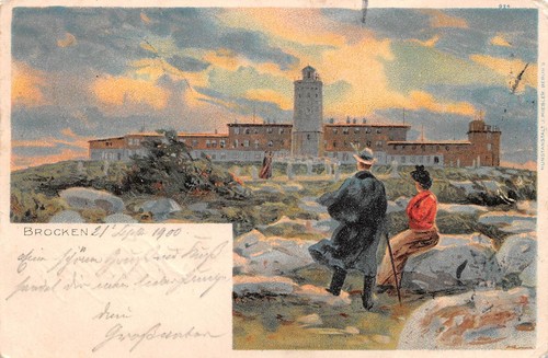 Brocken litho - brocken,
