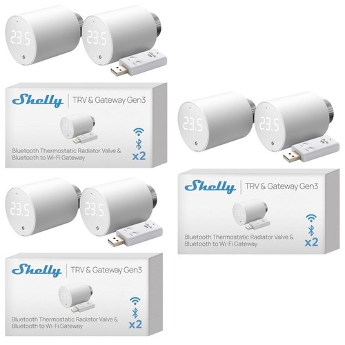 Shelly blu trv gen3 - blu, smart
