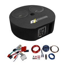 ESX Reserverad Subwoofer Set passend für AUDI A6 Typ C7/4G - 2011-2018