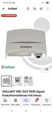 VAILLANT VRC DCF 9535 Signal Funkuhrempfänger mit integr. Außenfühler - 009535