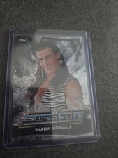 WWE Shawn Michaels Topps Super