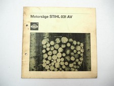 Stihl 031 AV Motorsäge