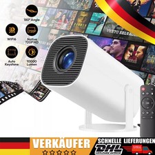 2025 NEU Beamer Projektor 5G HD WiFi Bluetooth Android TV Heimkino Mini Tragbar