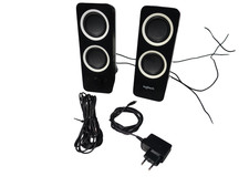 Logitech Z200 Multimedia Lautsprecher Boxen Stereo Speakers AUX 10W +4M Kabel