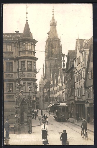 Ansichtskarte reutlingen - ansichtskarte,
