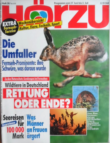 Hörzu 1992 a - hÖrzu, tv